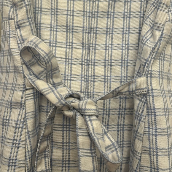 John Galt  for PacSun size small blue and white checked dress - Picture 4 of 4
